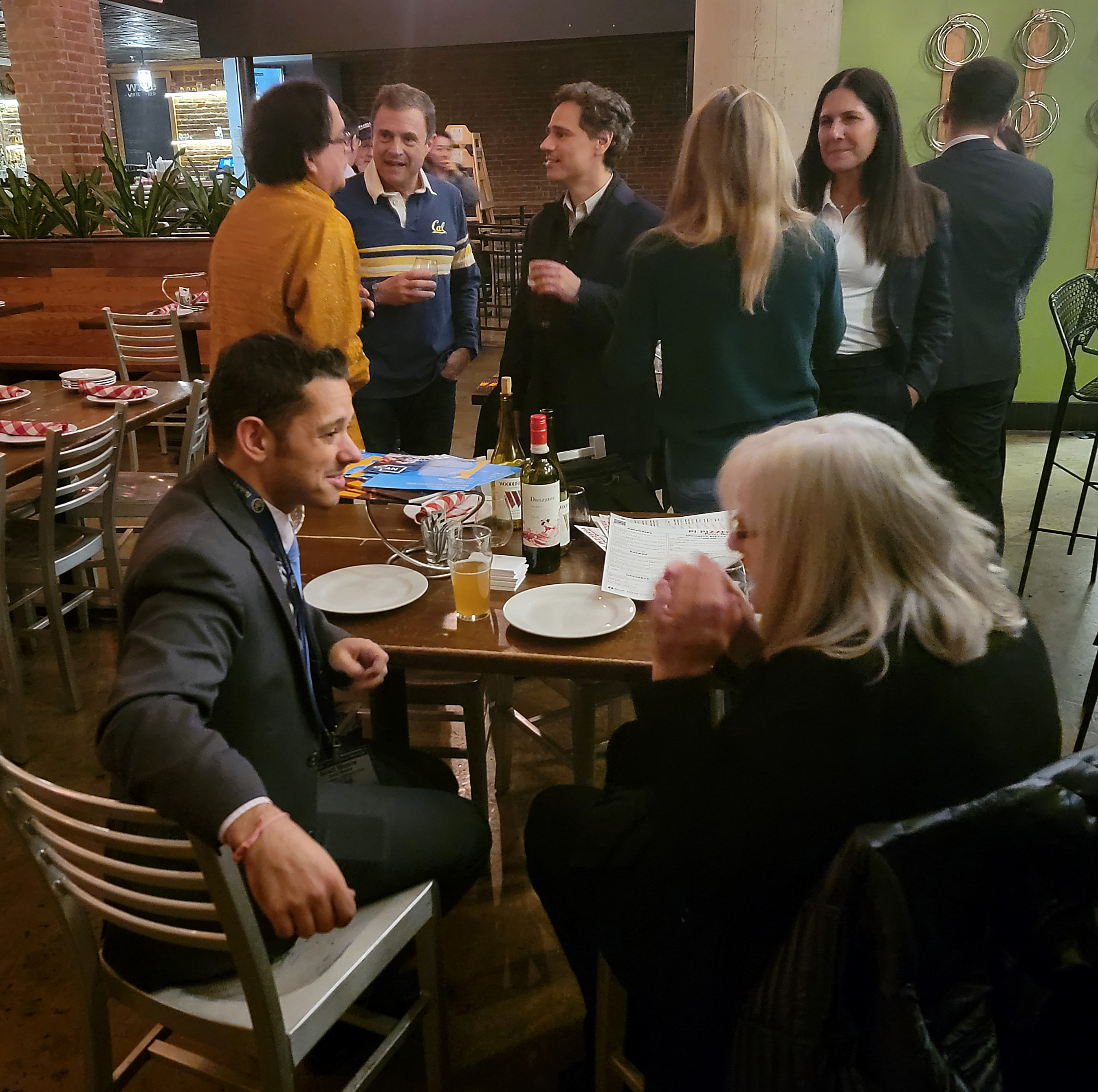We had the opportunity to meet with members of the Washington DC UC Berkeley alumni group and made some new friends!