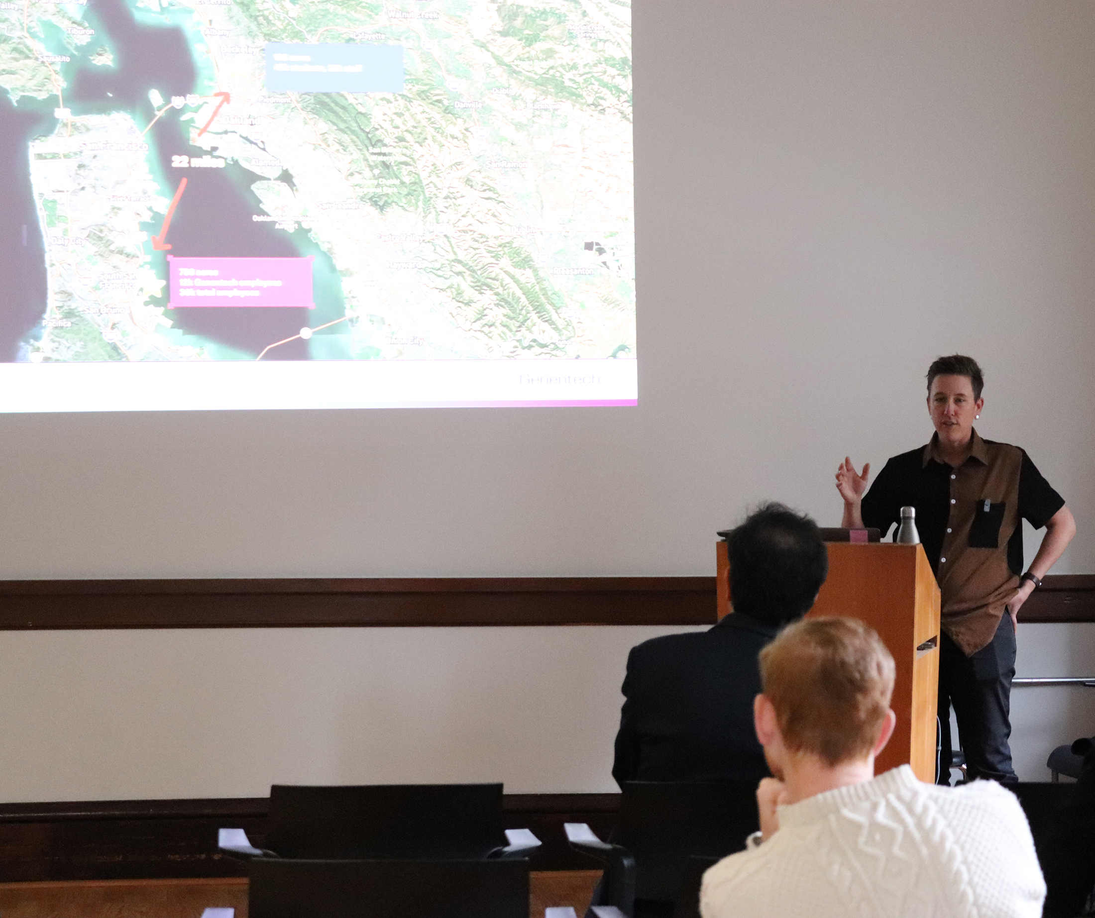 Lauren Bennett, Head of External Transportation Partnerships at Genentech, presented If you build it (and share it), they will ride. Behind the scenes of a mighty corporate commute network at the ITS Berkeley Transportation Seminar on February 10, 2023 Lauren Bennett, Head of External Transportation Partnerships at Genentech, presented If you build it (and share it), they will ride. Behind the scenes of a mighty corporate commute network at the ITS Berkeley Transportation Seminar on February 10, 2023