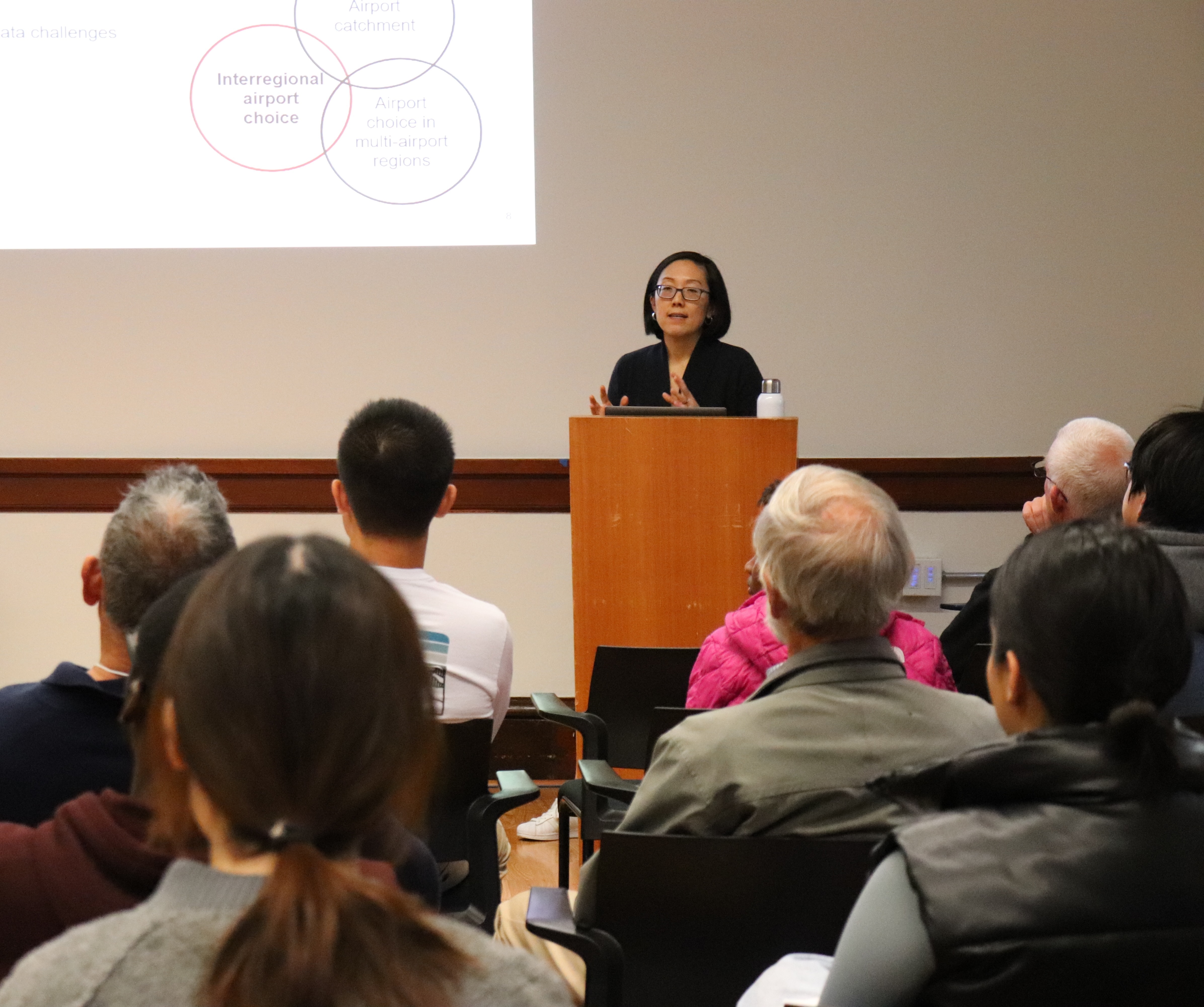 Amy M. Kim, Associate Professor, Civil Engineering, University of British Columbia, presents at the ITS Transportation Seminar