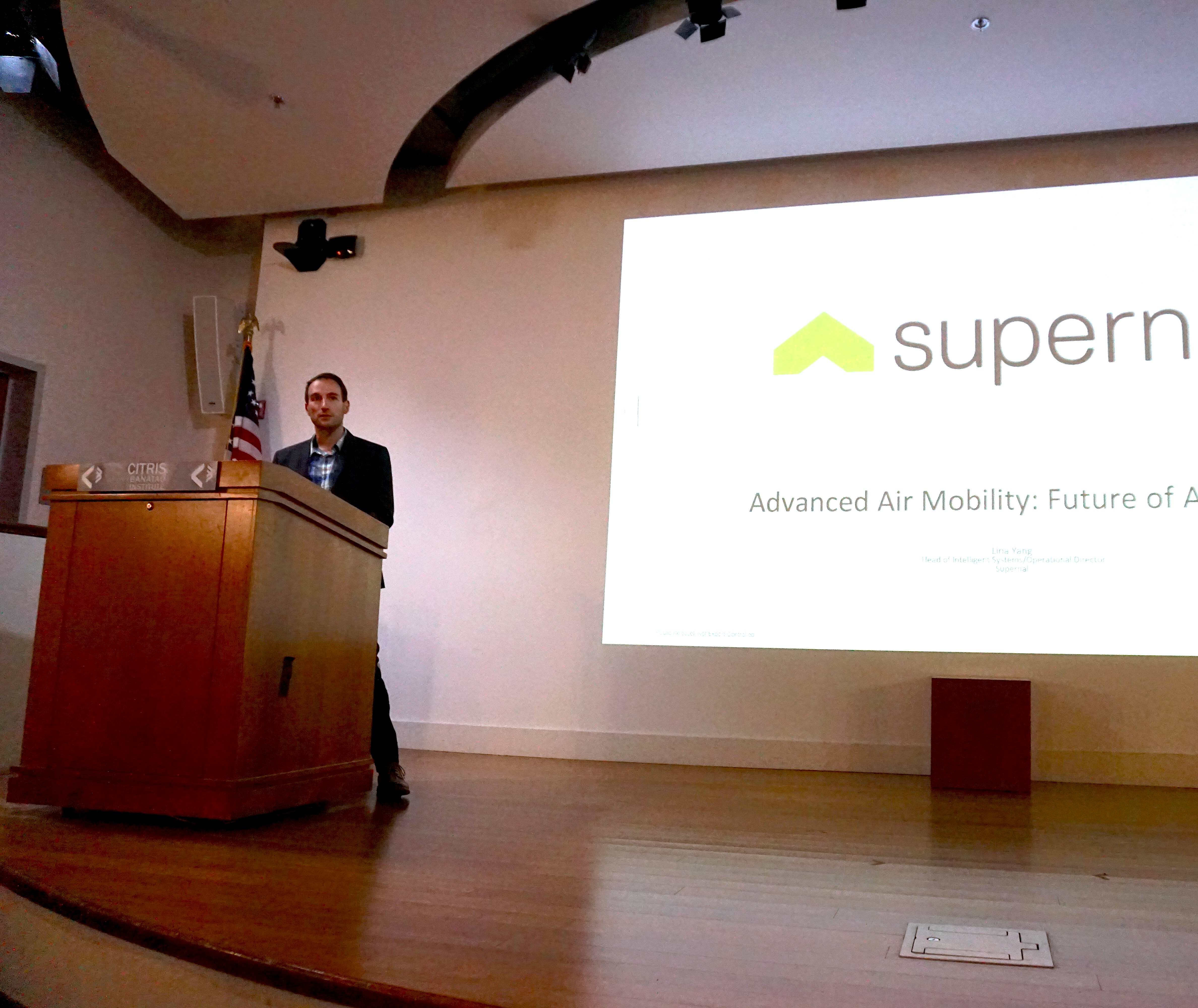 Lina Yang, Head of Intelligent Systems, Supernal presents at the ITS Transportation Seminar Lina Yang, Head of Intelligent Systems, Supernal presents at the ITS Transportation Seminar