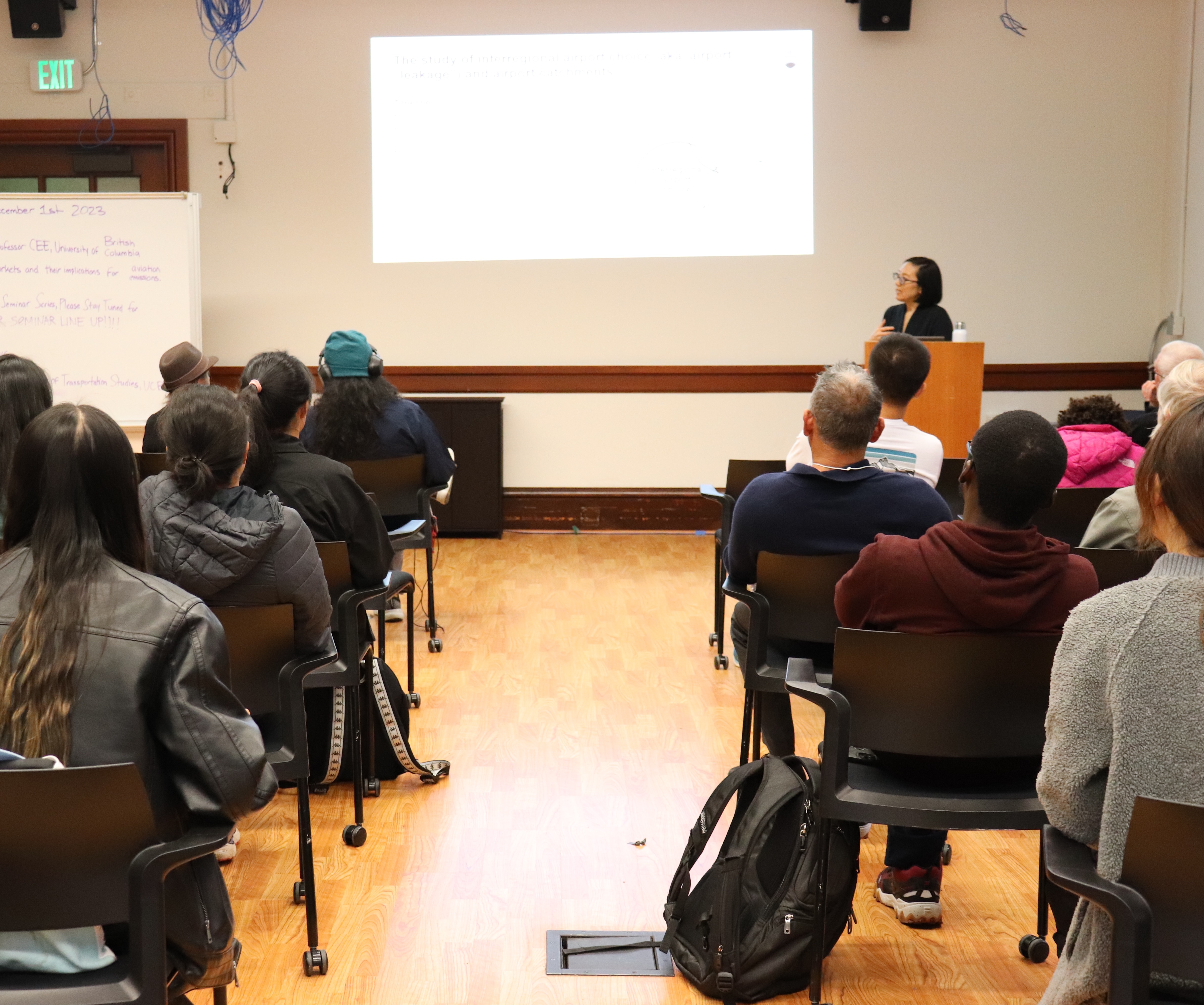 Amy M. Kim, Associate Professor, Civil Engineering, University of British Columbia, presents at the ITS Transportation Seminar Amy M. Kim, Associate Professor, Civil Engineering, University of British Columbia, presents at the ITS Transportation Seminar