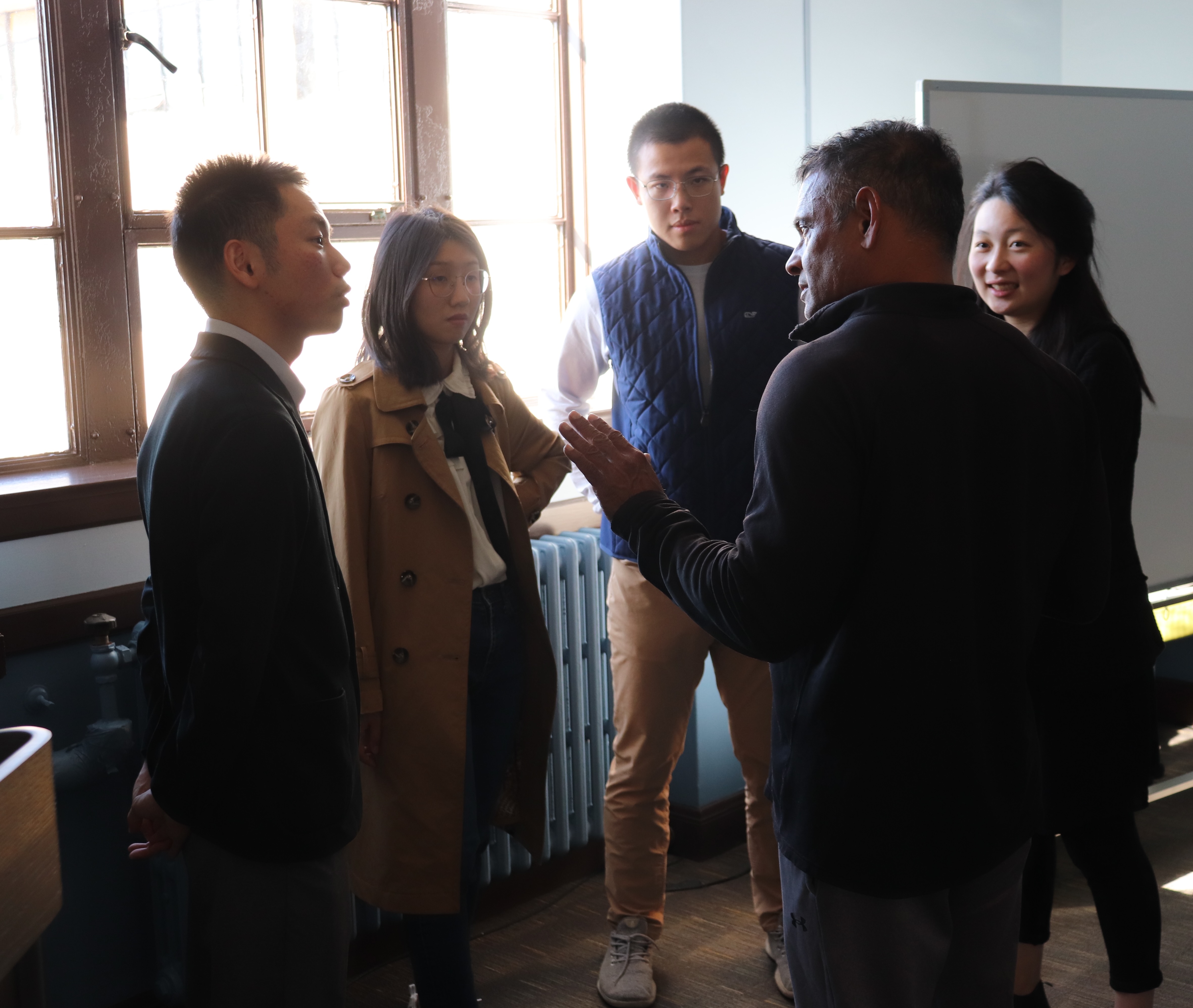 Kai Wang, Assistant Professor at the School of Vehicle and Mobility at Tsinghua University, presents at the ITS Transportation Seminar Kai Wang, Assistant Professor at the School of Vehicle and Mobility at Tsinghua University, presents at the ITS Transportation Seminar