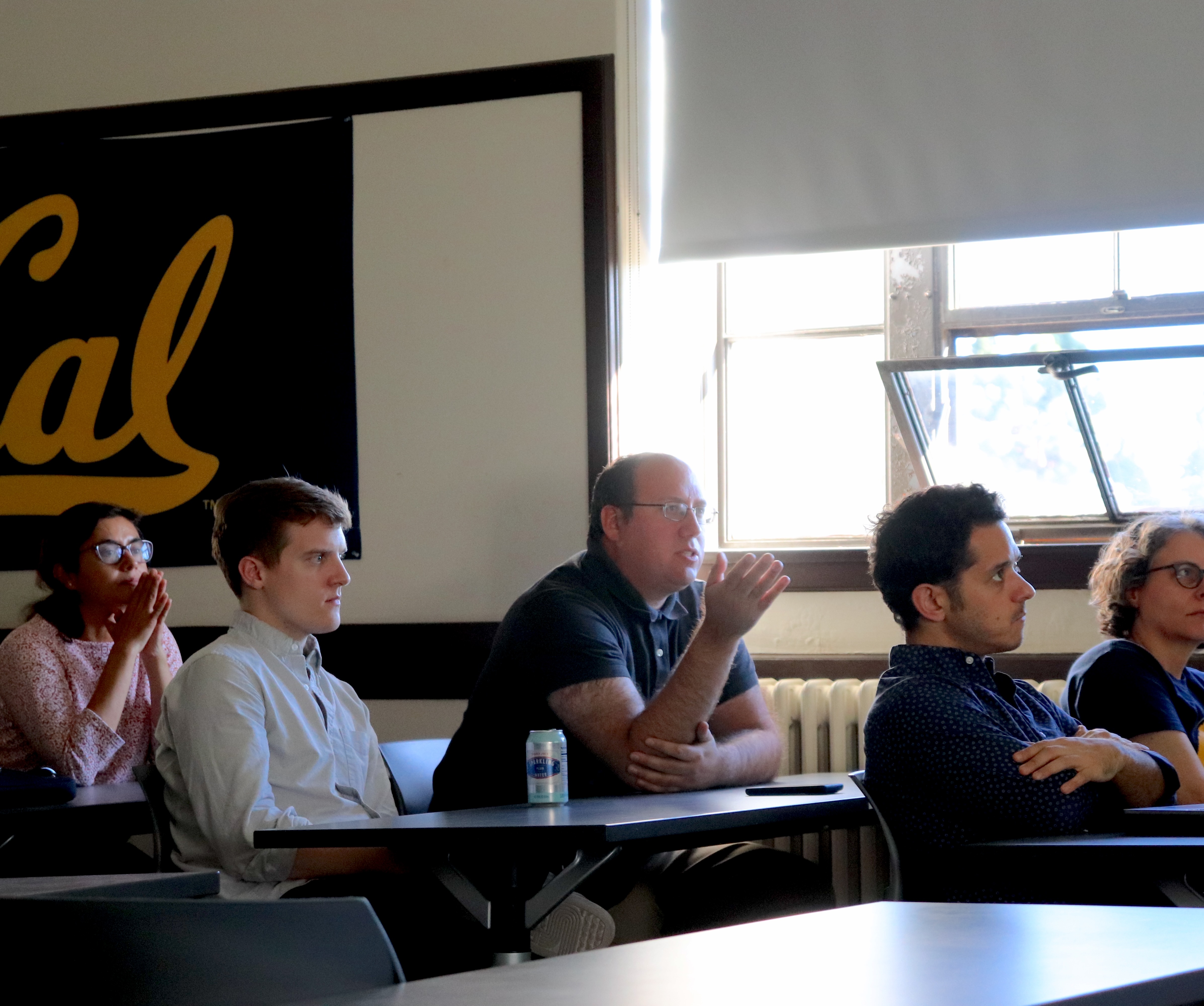 Corey Harper, Assistant Professor of Civil and Environmental Engineering at Carnegie Mellon University, presents at the ITS Transportation Seminar