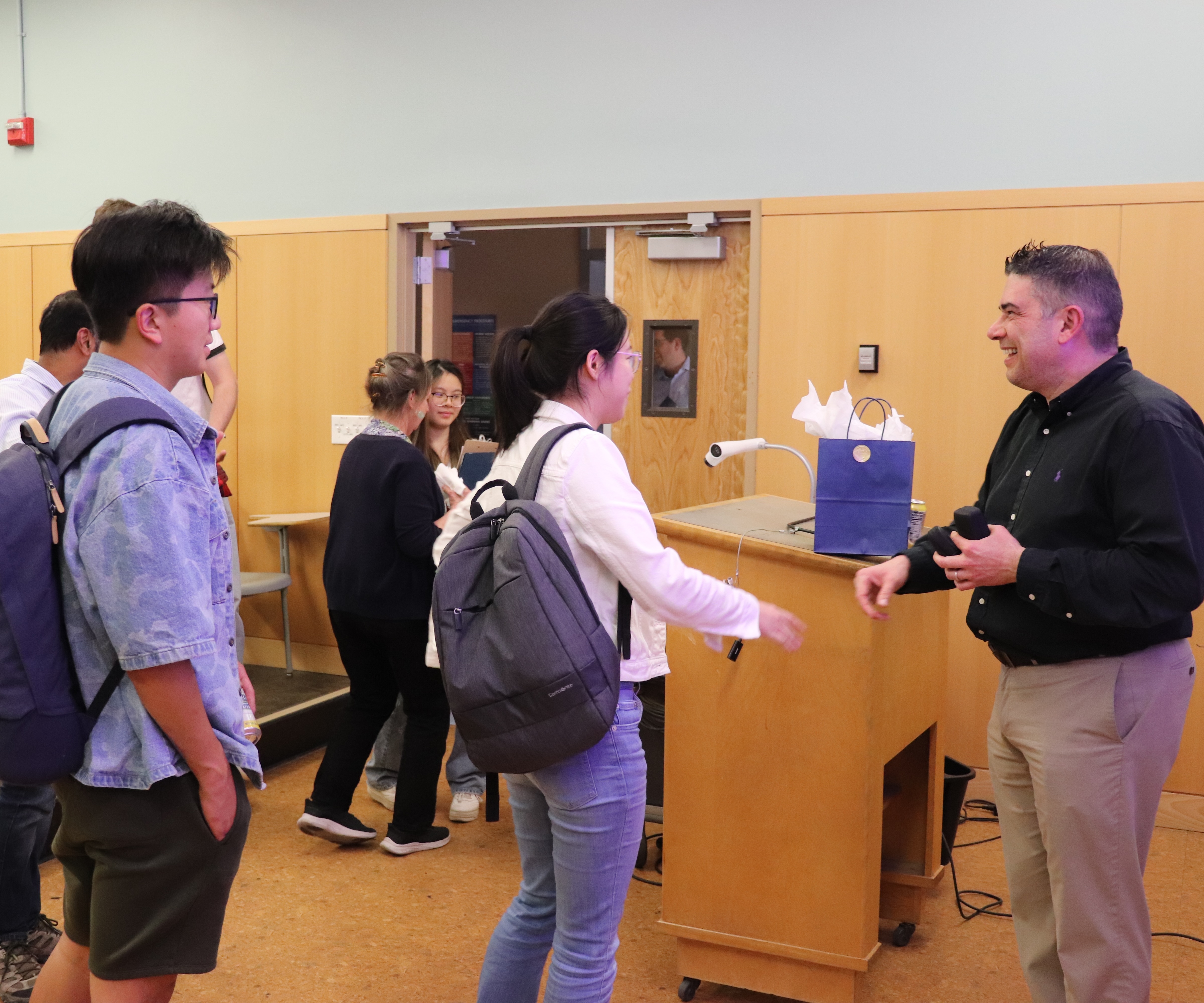 Andreas A. Malikopoulos, Professor, Civil and Environmental Engineering, Cornell University, presents at the ITS Seminar Andreas A. Malikopoulos, Professor, Civil and Environmental Engineering, Cornell University, presents at the ITS Seminar