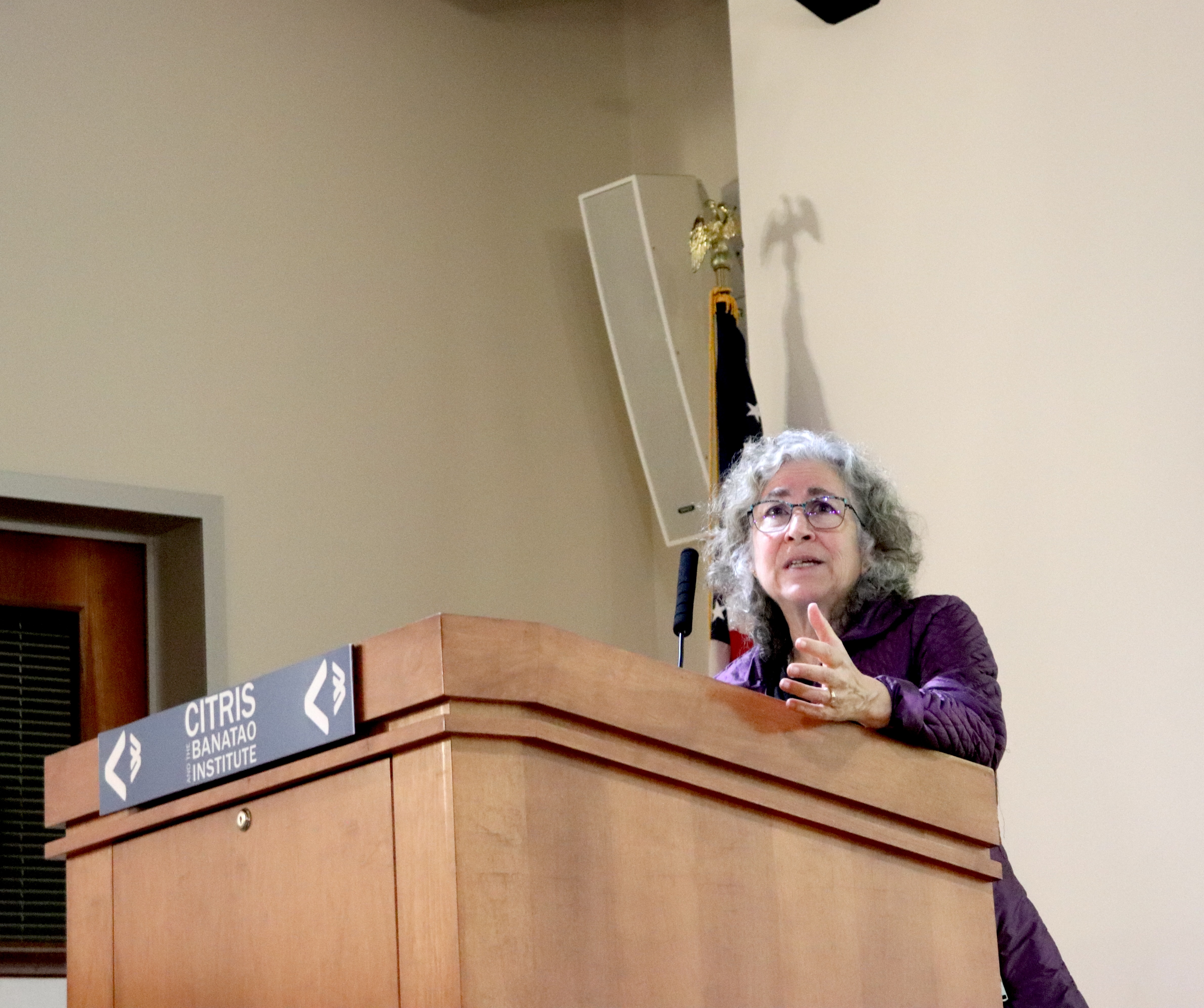 Linda Hill, Distinguished Professor, Director of Transportation Research and Education for Driving Safety, and Associate Dean for Community Relations at the Herbert Wertheim School of Public Health, UC San Diego, presents at the ITS Transportation Seminar Linda Hill, Distinguished Professor, Director of Transportation Research and Education for Driving Safety, and Associate Dean for Community Relations at the Herbert Wertheim School of Public Health, UC San Diego, presents at the ITS Transportation Seminar
