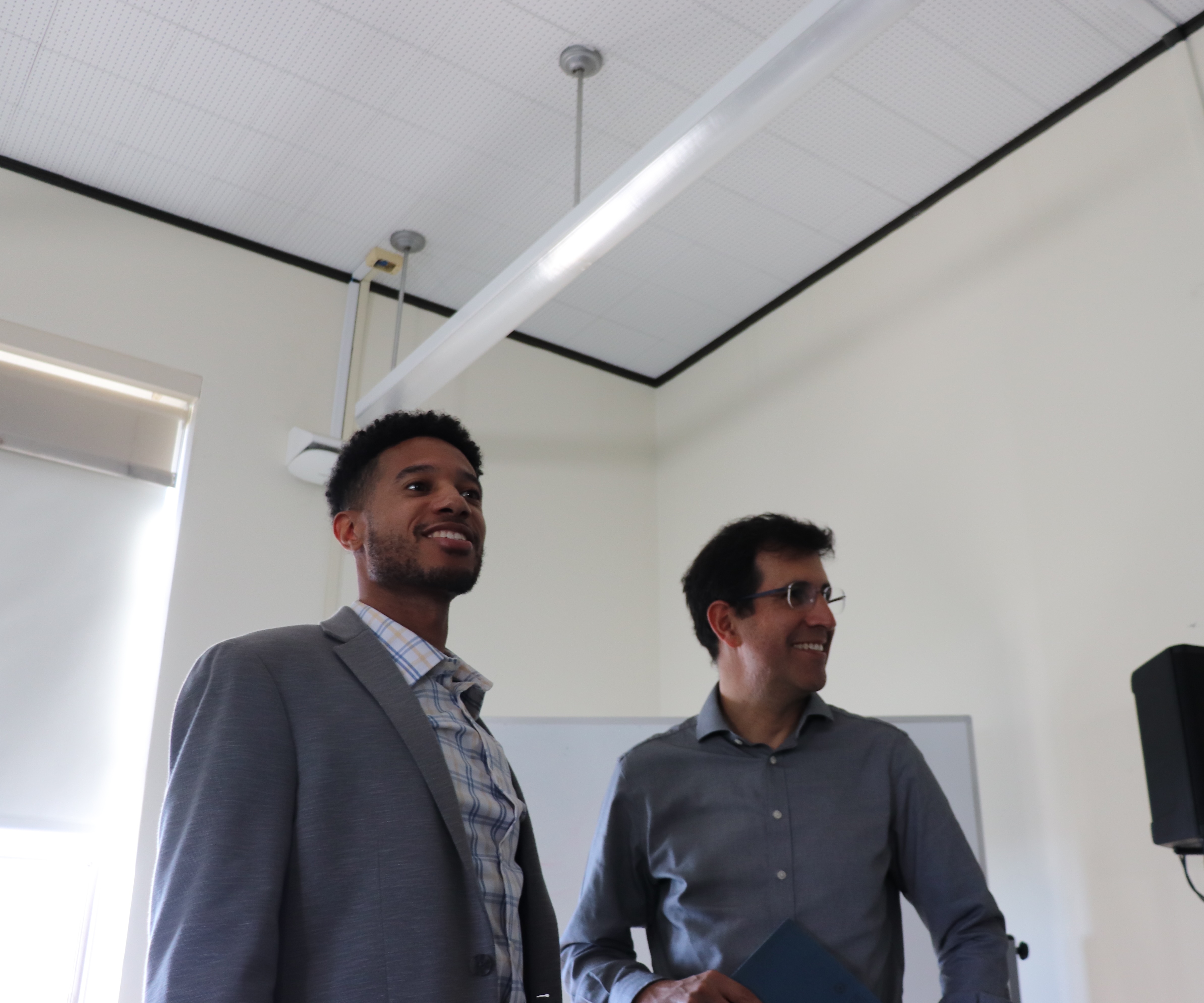 Corey Harper, Assistant Professor of Civil and Environmental Engineering at Carnegie Mellon University, presents at the ITS Transportation Seminar Corey Harper, Assistant Professor of Civil and Environmental Engineering at Carnegie Mellon University, presents at the ITS Transportation Seminar