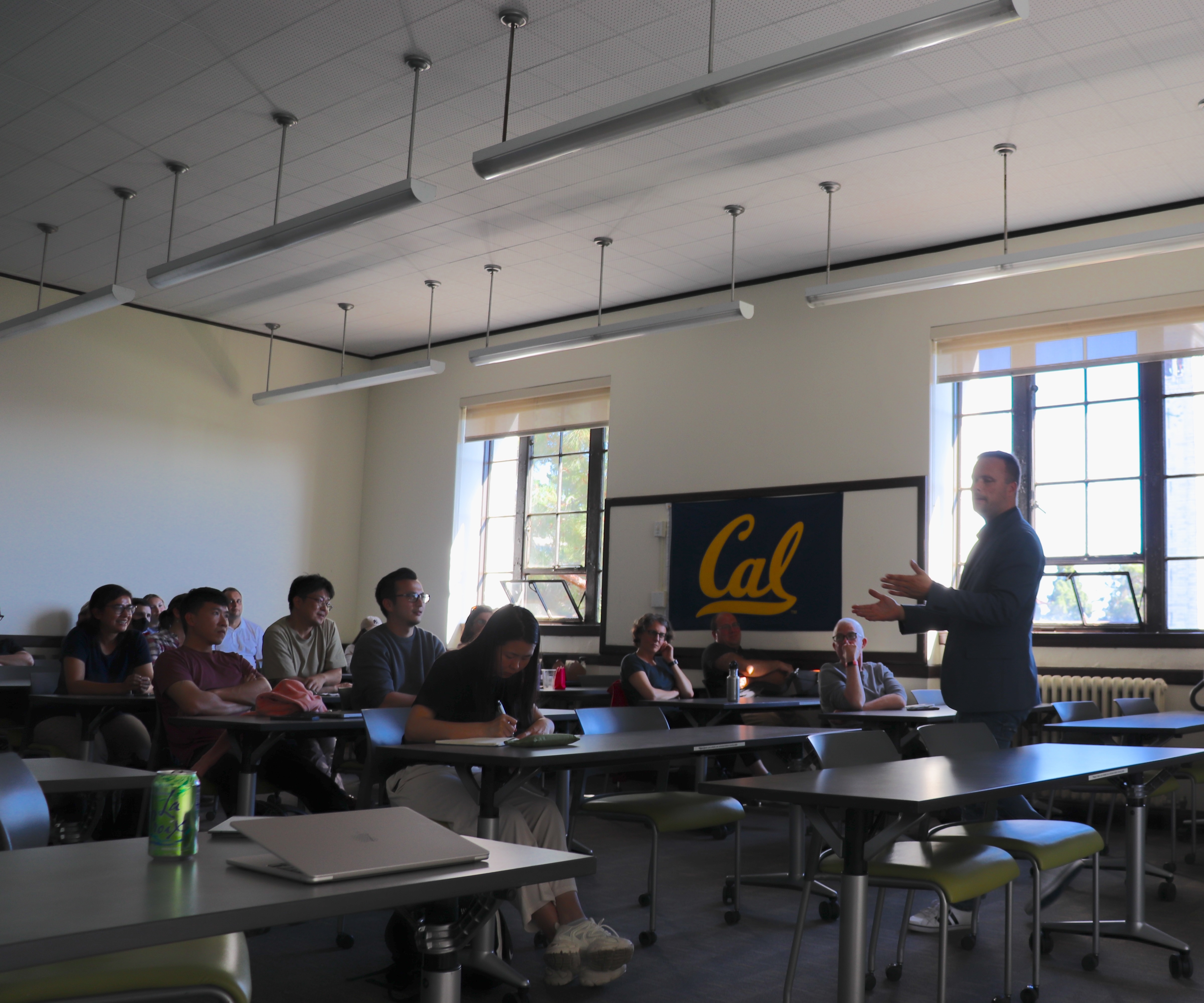 Stanislav Kraft, Associate Professor of Human Geography, University of South Bohemia, Czech Republic, presents at the ITS Seminar