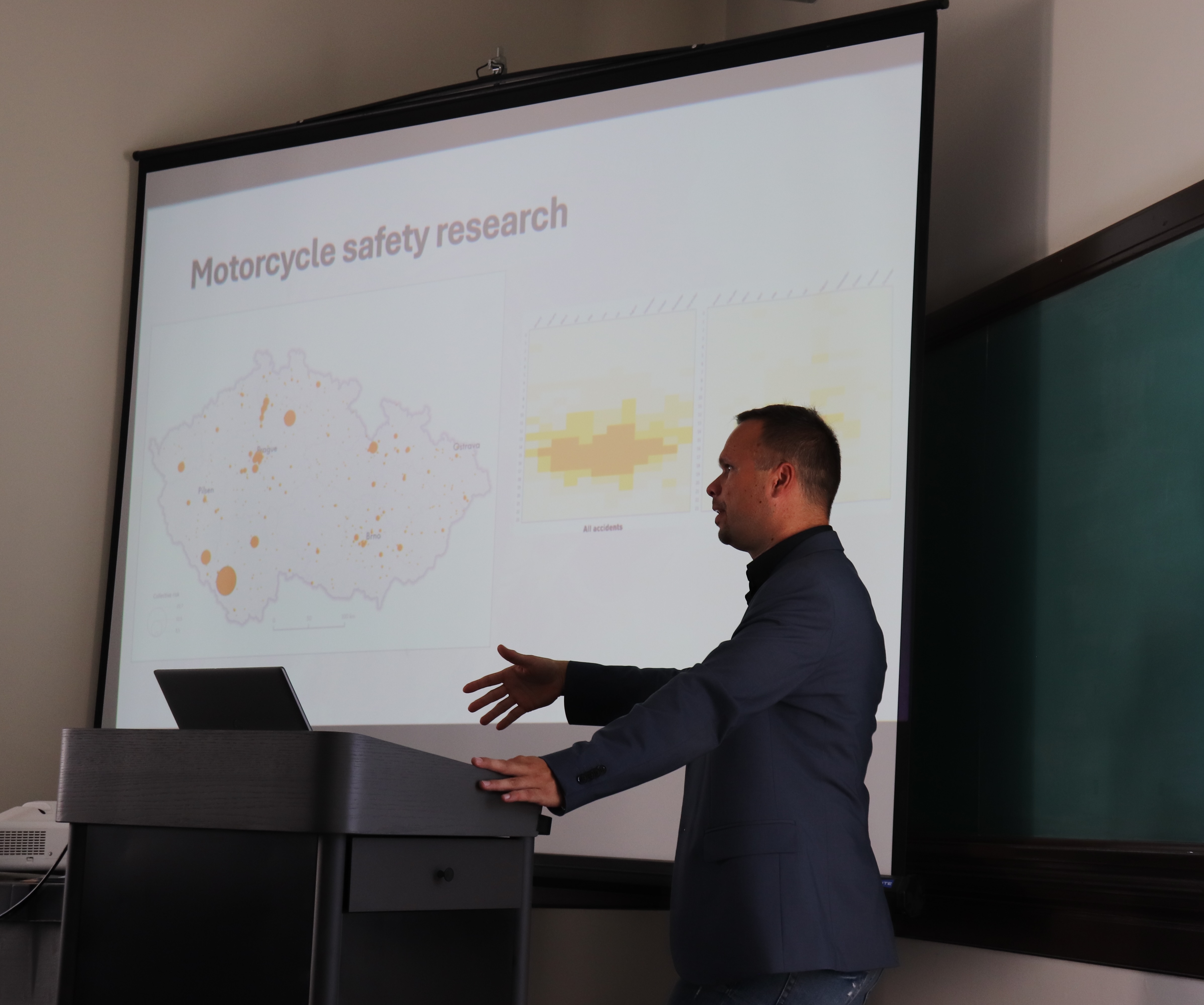 Stanislav Kraft, Associate Professor of Human Geography, University of South Bohemia, Czech Republic, presents at the ITS Seminar