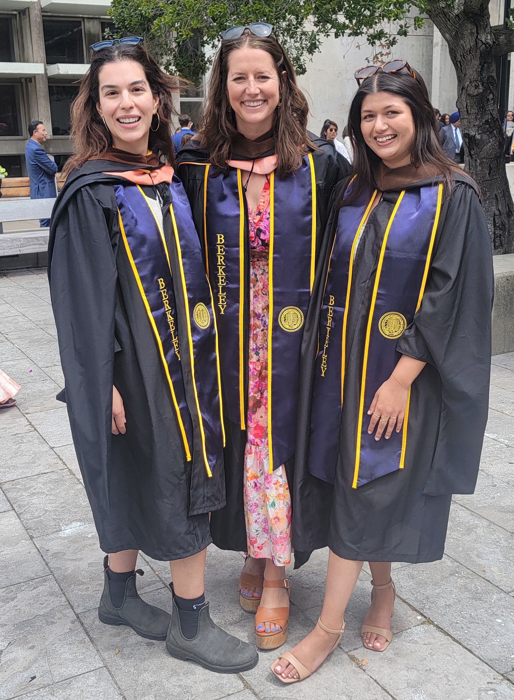 City and Regional Planning master and doctoral graduates celebrate