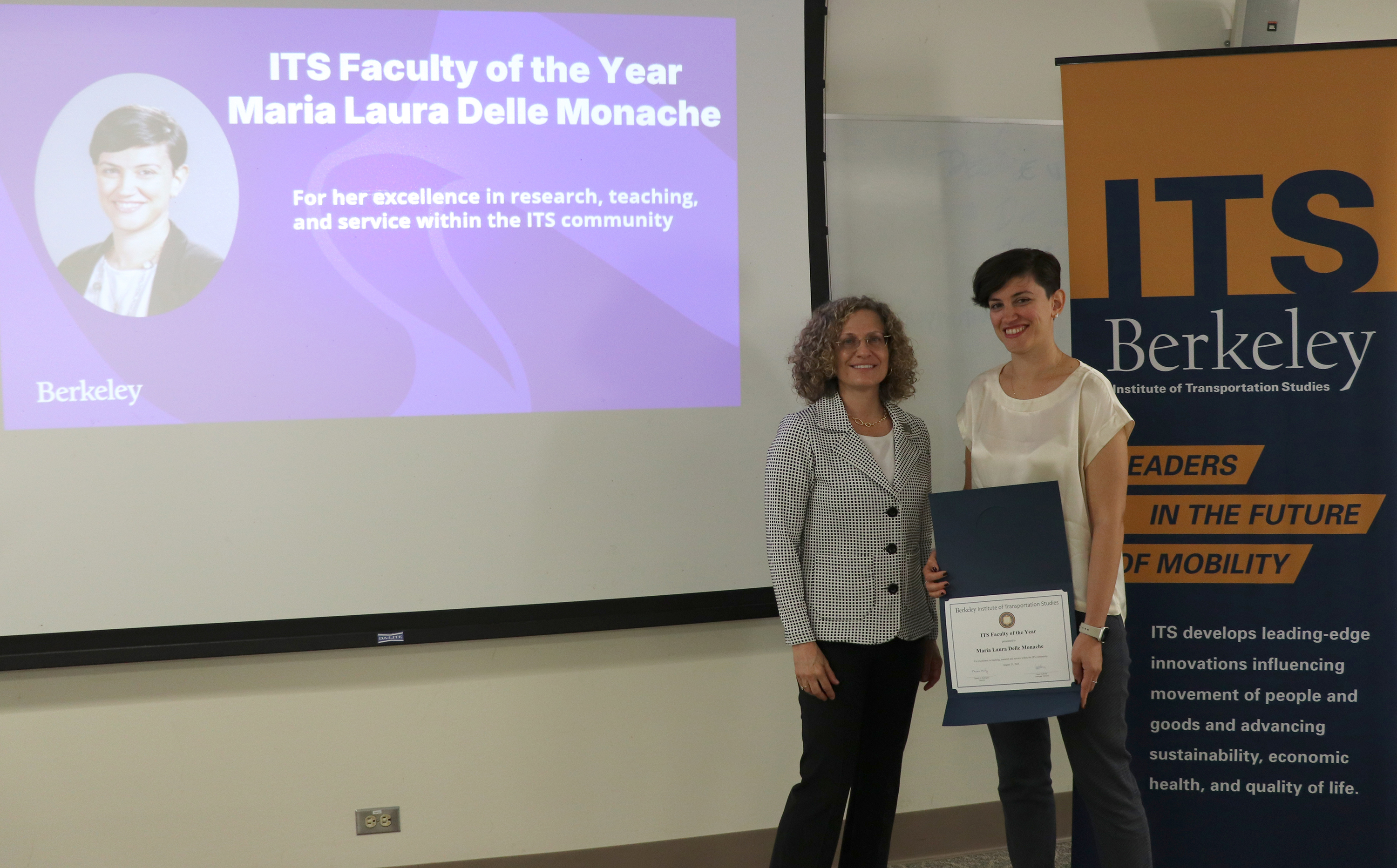Faculty of the Year: Maria Laura Delle Monache Faculty of the Year: Maria Laura Delle Monache