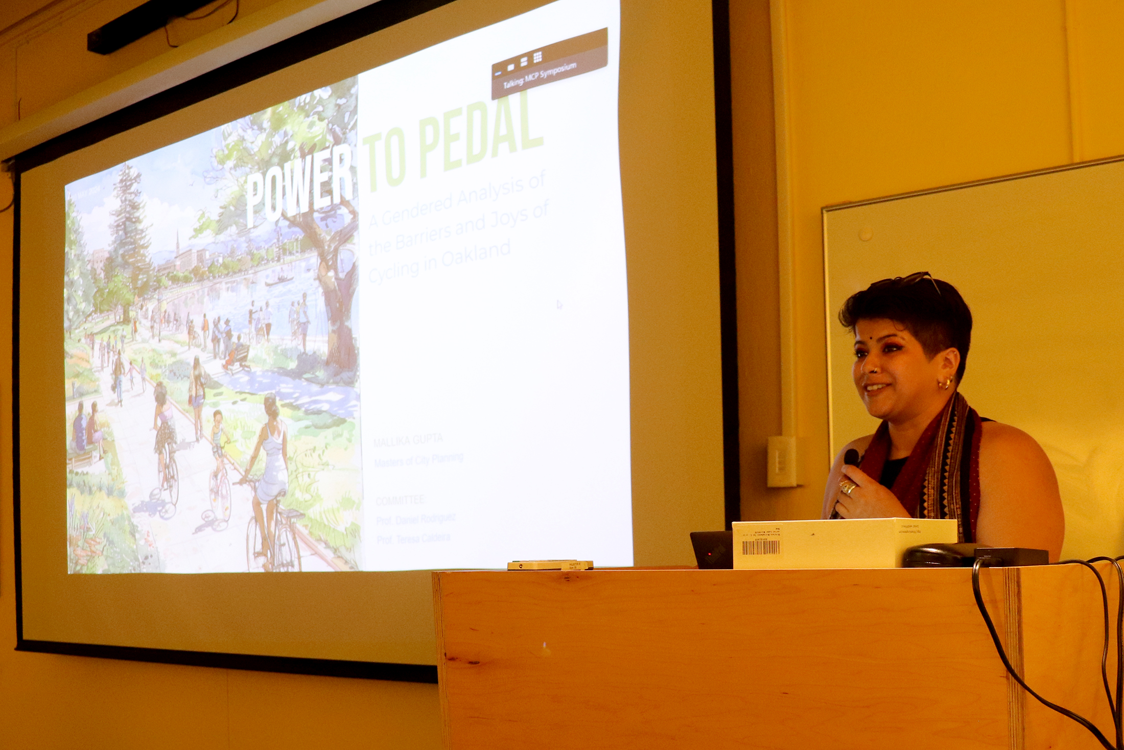 Mallika Gupta — Power to Pedal: A Gendered Analysis of the Barriers and Joys of Cycling in Oakland Mallika Gupta — Power to Pedal: A Gendered Analysis of the Barriers and Joys of Cycling in Oakland