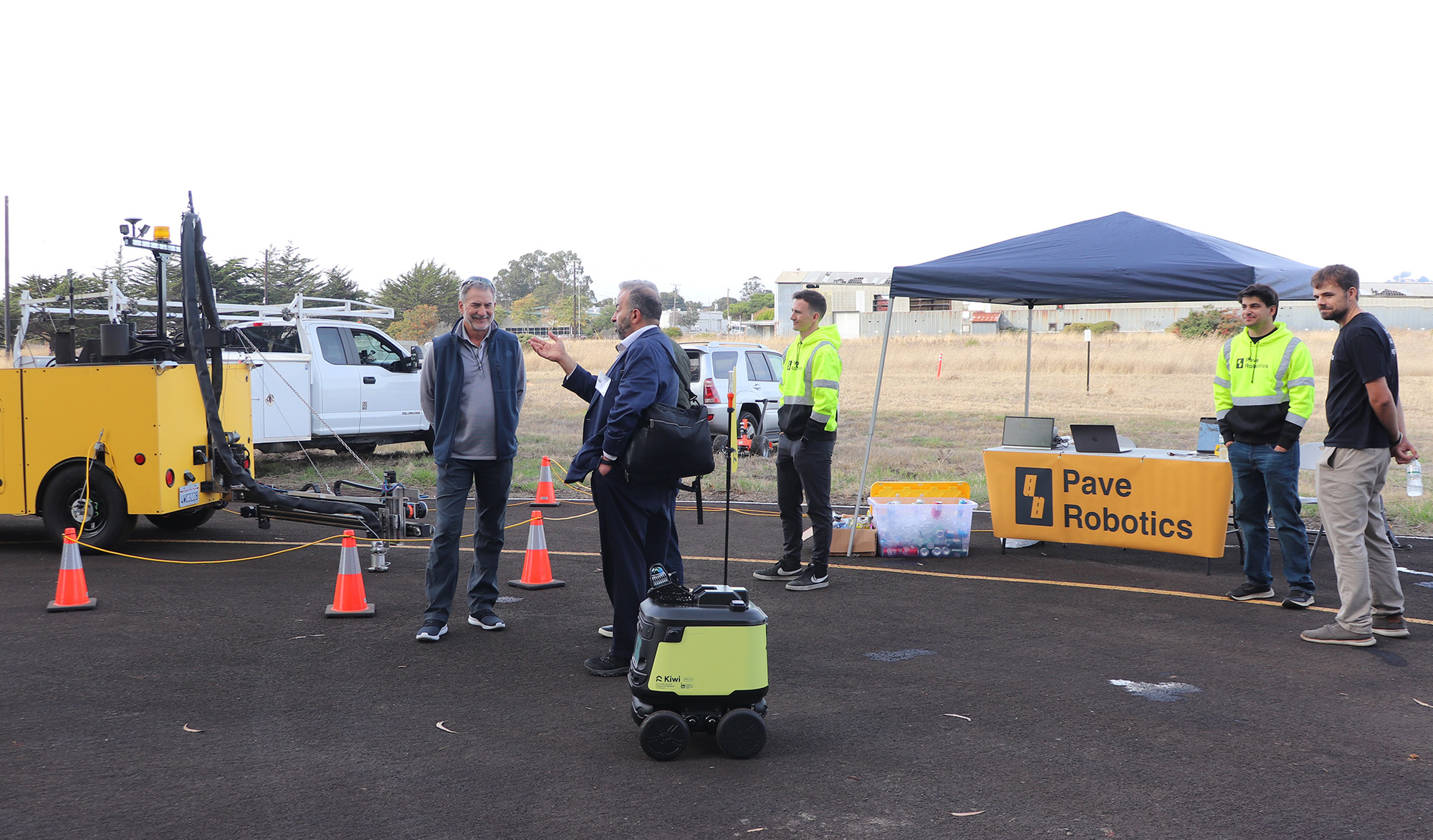 Pave Robotics shares their equipment and technology. 