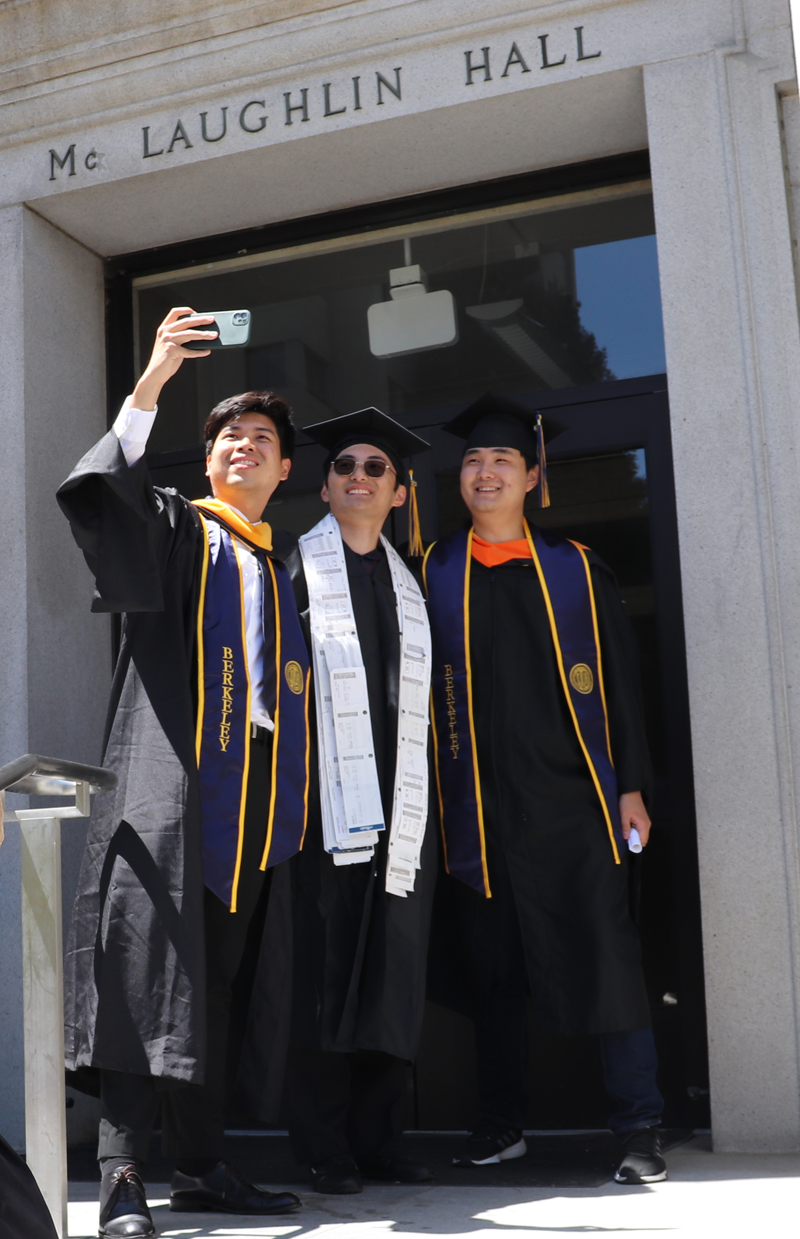 Newly minted Masters students celebrate Newly minted Masters students celebrate
