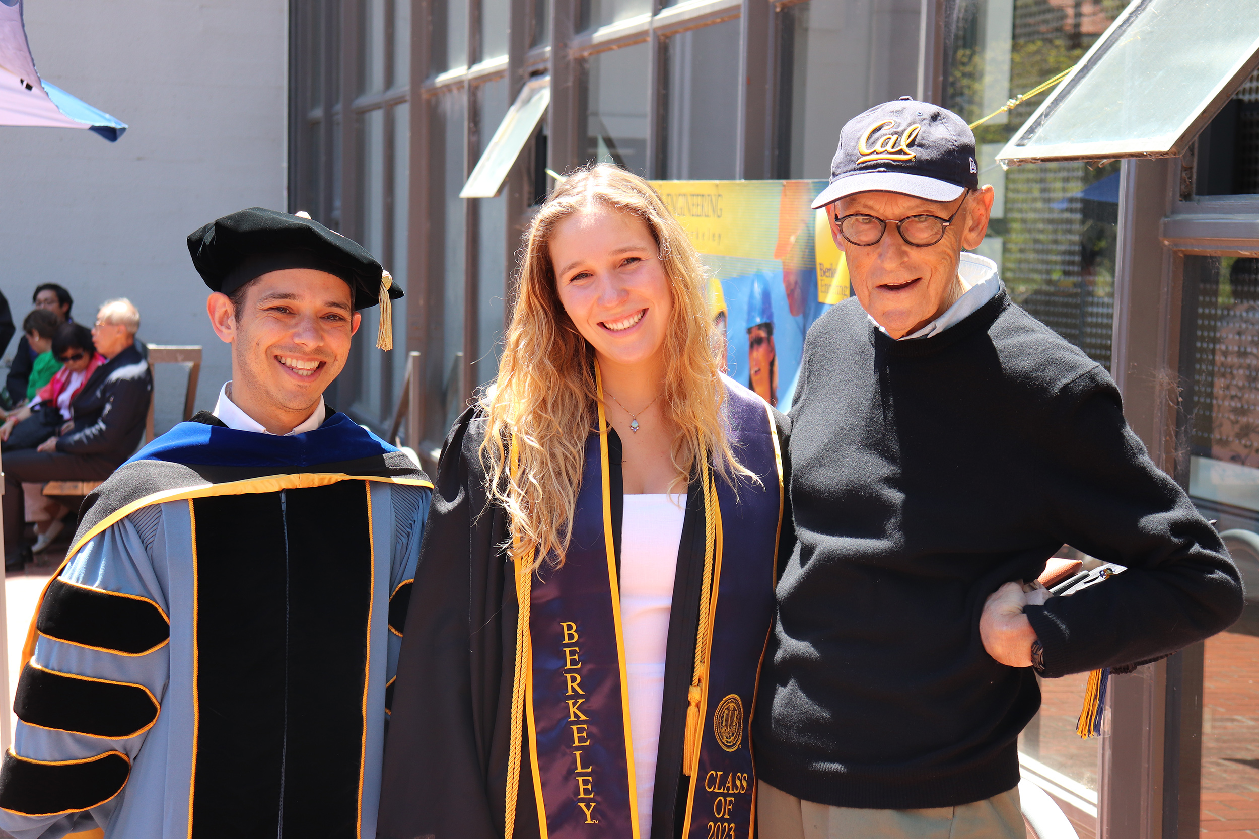 Newly minted Masters students celebrate Newly minted Masters students celebrate