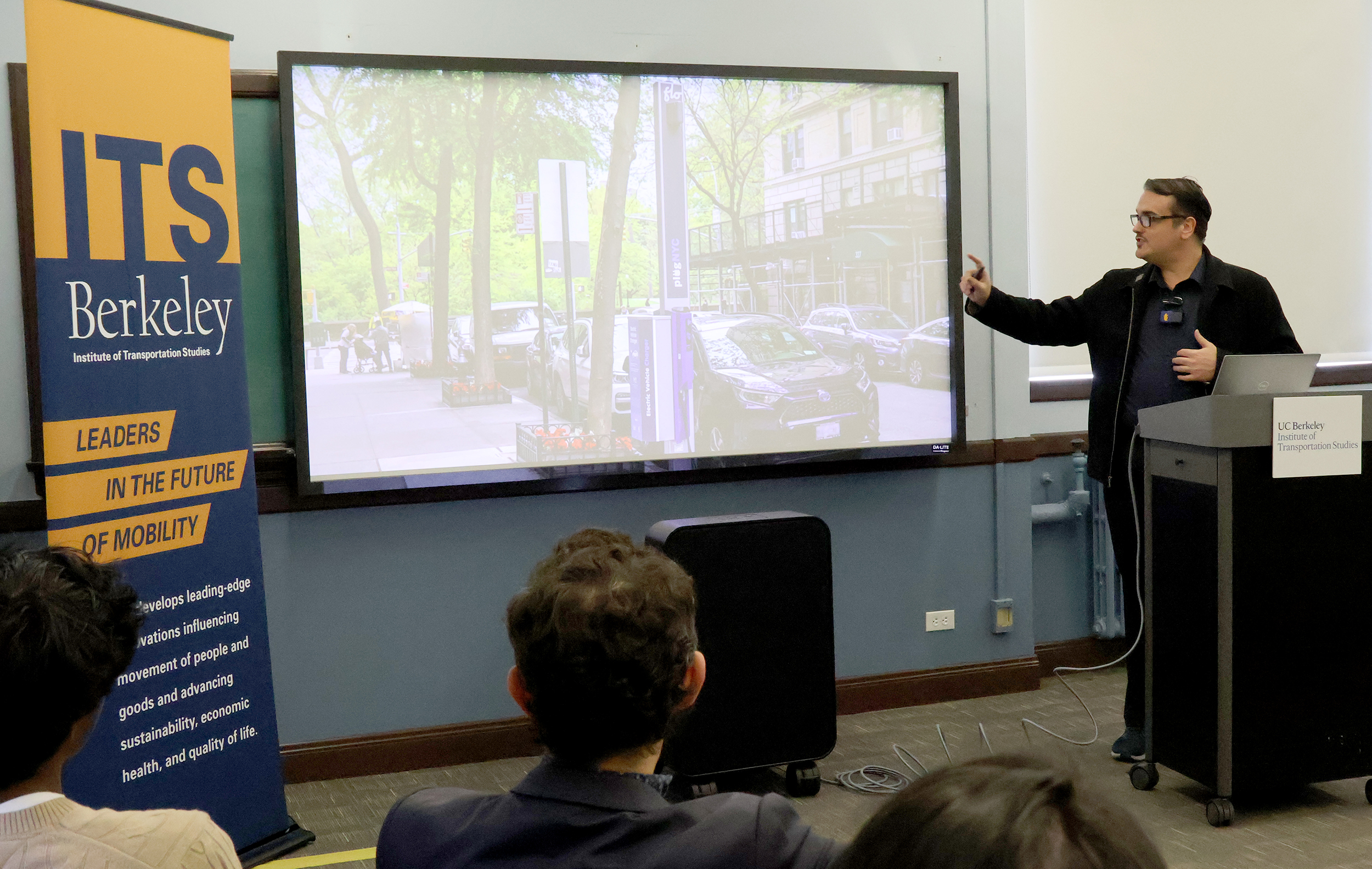 Michael A. Montilla, PhD Candidate in City & Regional Planning, presents Planning for Electric Vehicles in Cities