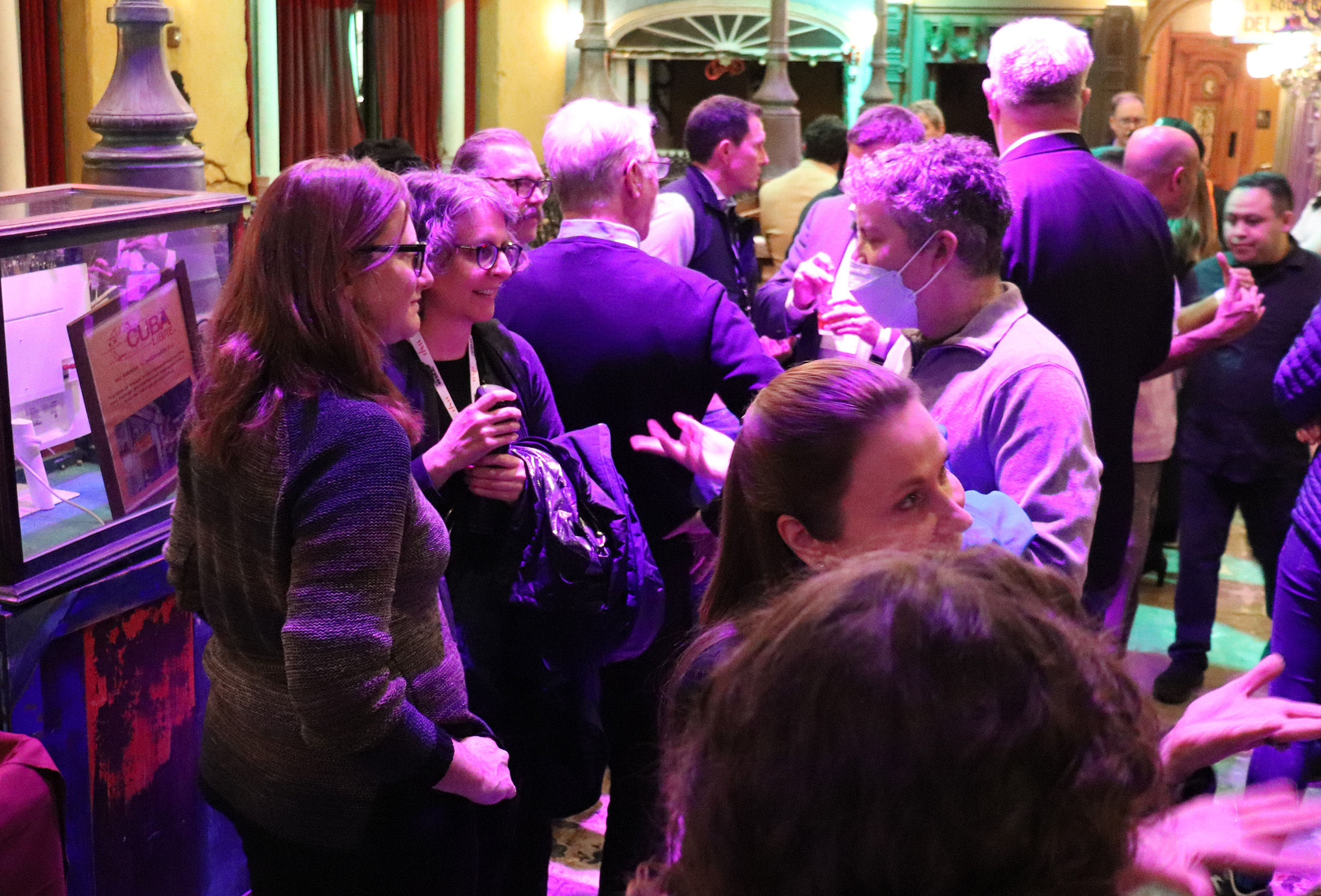 ITS Berkeley students, faculty, staff, alumni, and friends packed Cuba Libre for the ITS Berkeley reception.