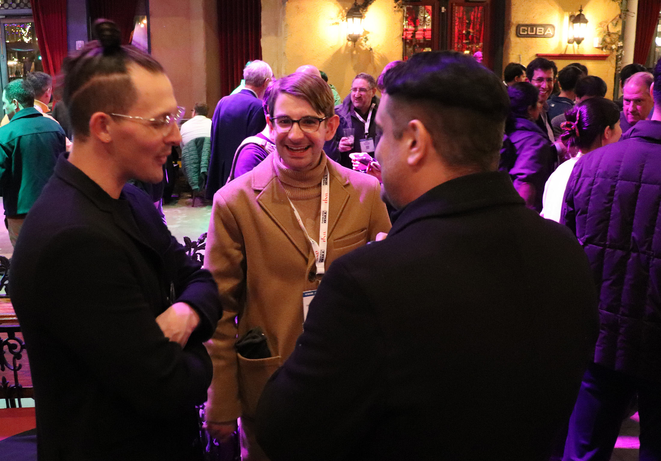 ITS Berkeley students, faculty, staff, alumni, and friends packed Cuba Libre for the ITS Berkeley reception.