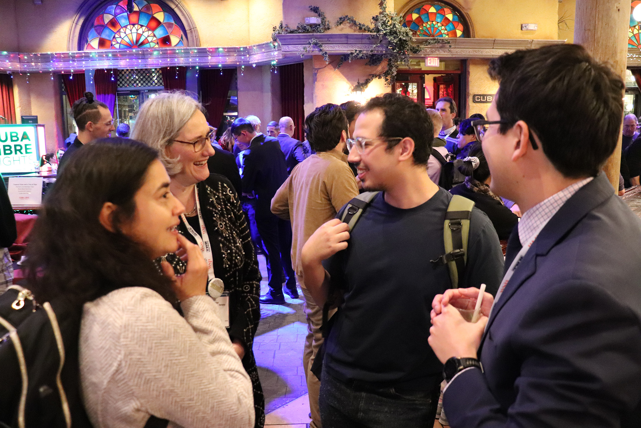 ITS Berkeley students, faculty, staff, alumni, and friends packed Cuba Libre for the ITS Berkeley reception.