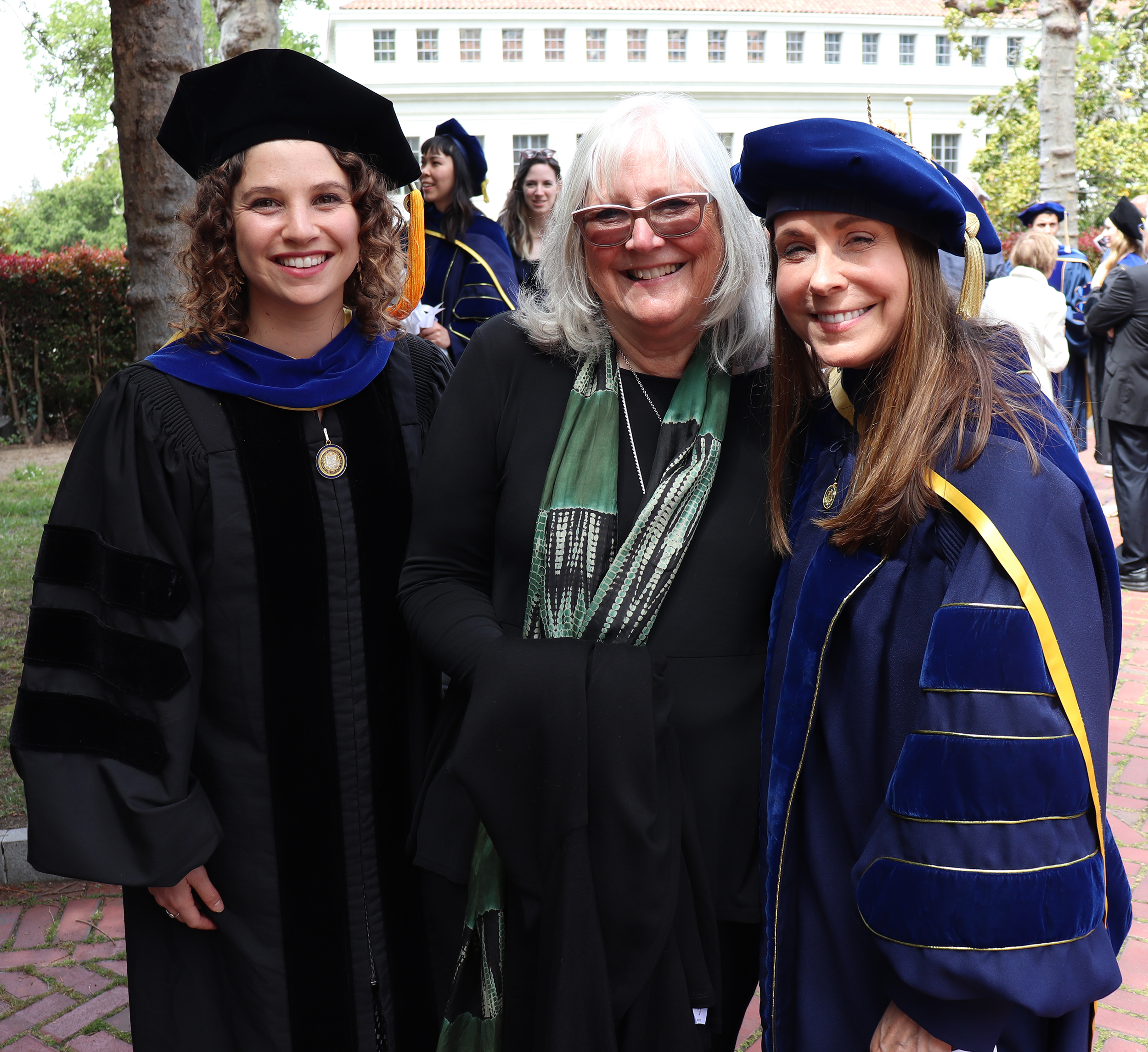 Graduate Jessica Lazarus with Smart Cities Director and Professor Susan Shaheen