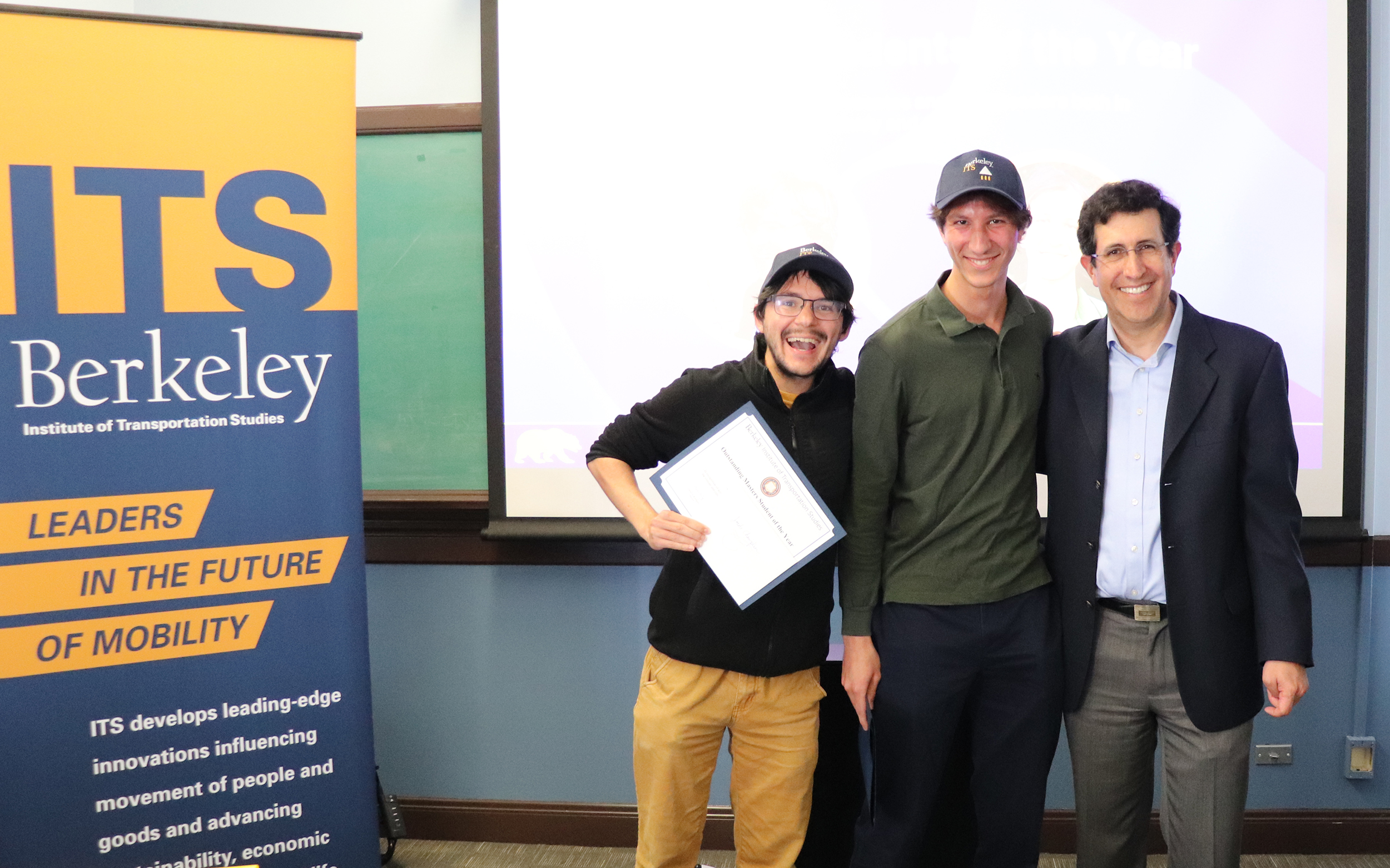 Jacob Champlin, Ameen DaCosta and Daniel Rodriguez with Awards Jacob Champlin, Ameen DaCosta and Daniel Rodriguez with Awards