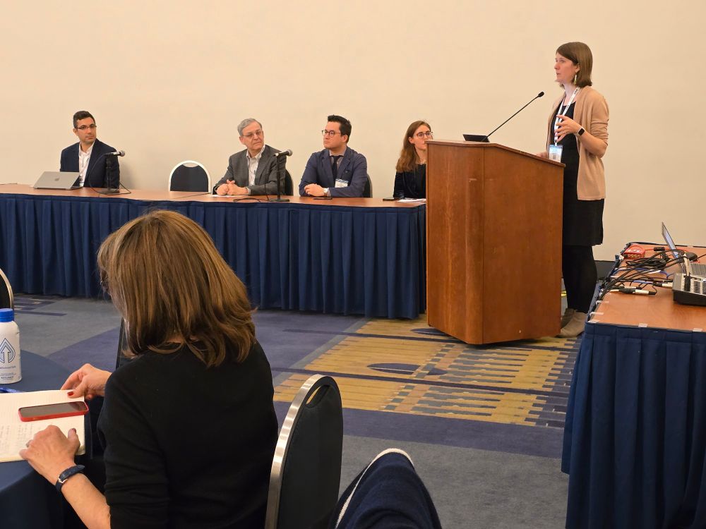 Stephanie Dock at Podium Stephanie Dock at Podium