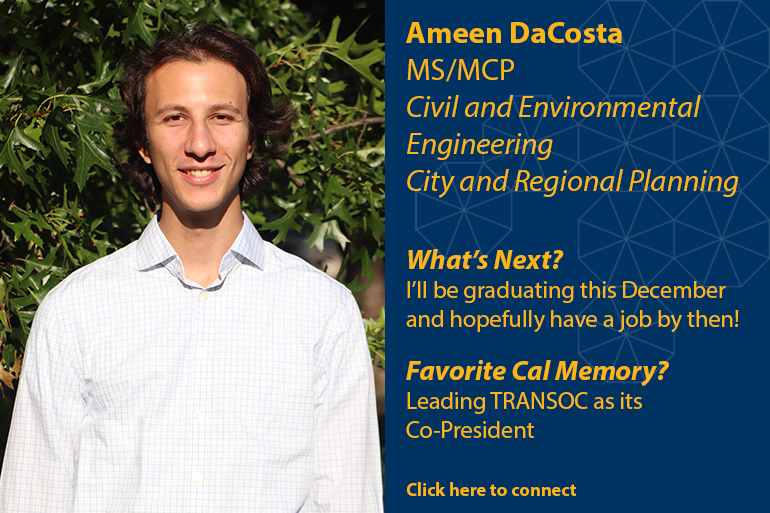 Ameen DaCosta Grad Card