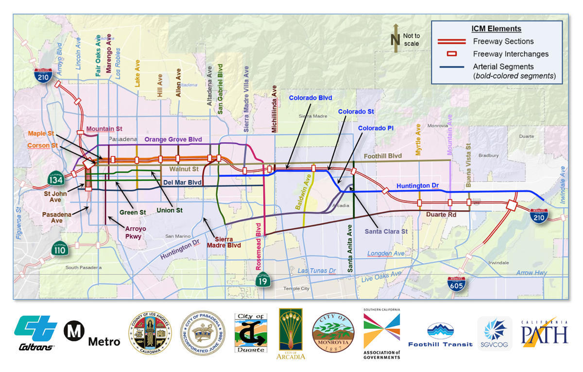 Connected Corridors Pilot Map Connected Corridors Pilot Map