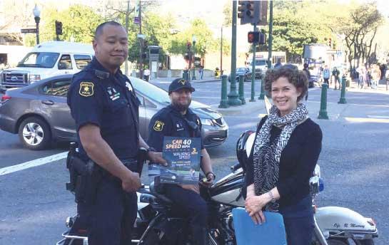 Jill Cooper with Berkeley police