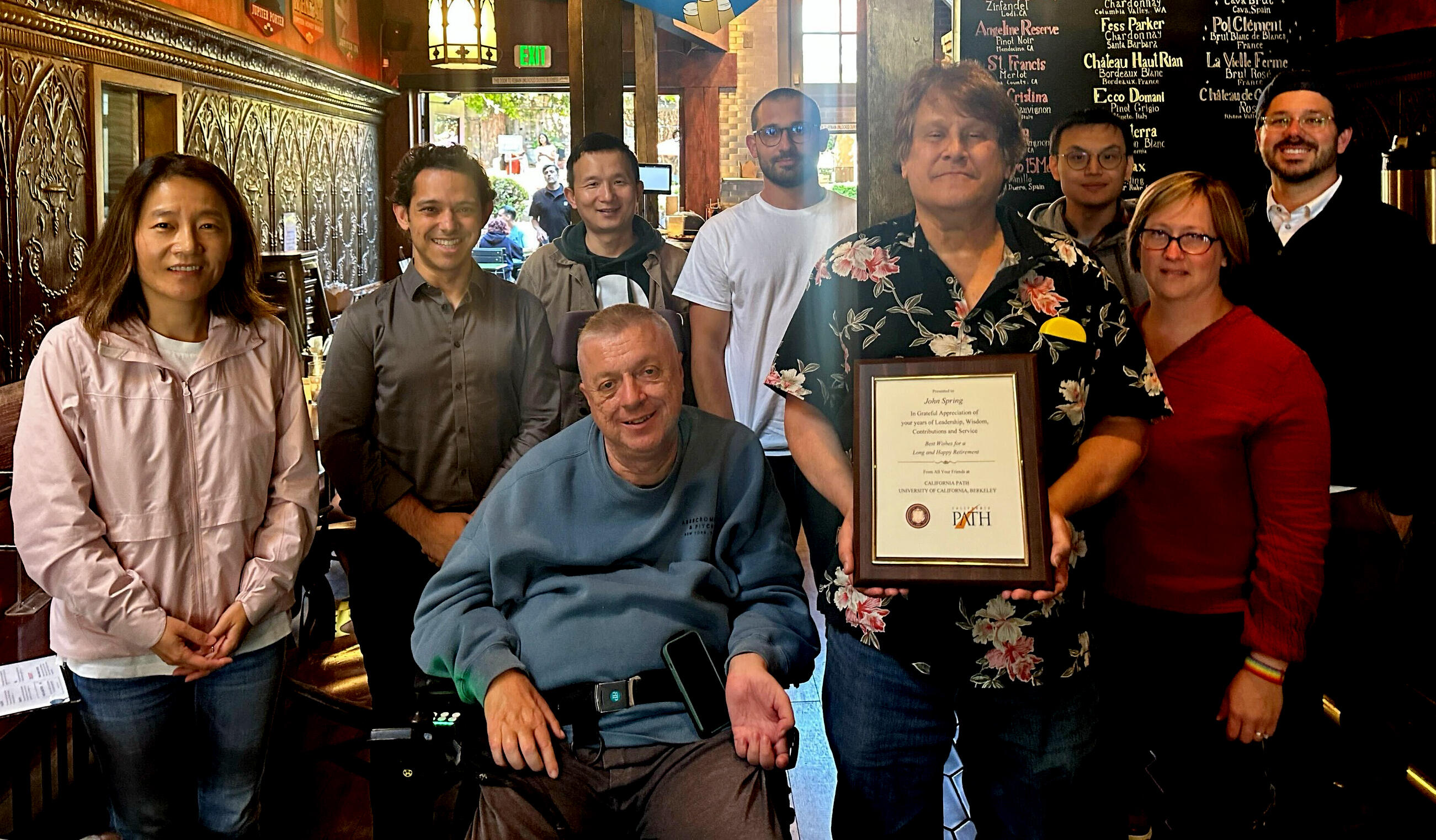 John Spring Retirement 
