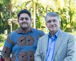 Edgardo Vazguez and Brad Paul, Deputy Executive Director for Local Government Services at the Metropolitan Transportation Commission