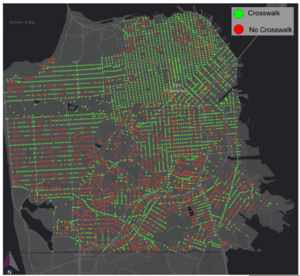 Crosswalk map