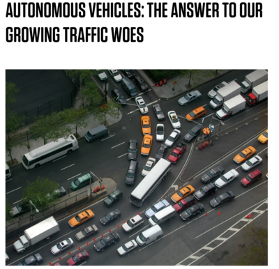  The Answer to Our Growing Traffic Woes