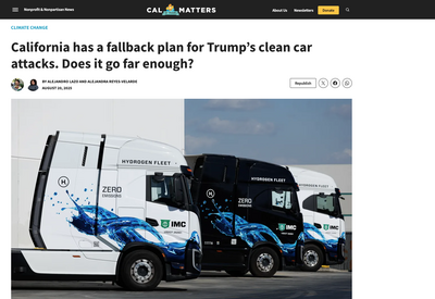 CalMatters news page