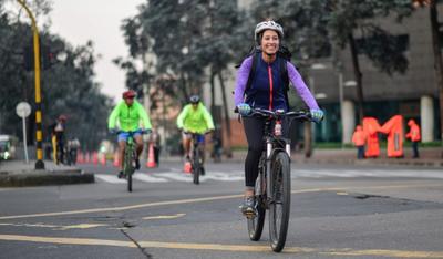 Cyclists in Bogata