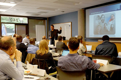 Learn2Launch faculty affiliate Kurt Beyer teaches the Ecole Polytechnique Exec Ed class at UC Berkeley