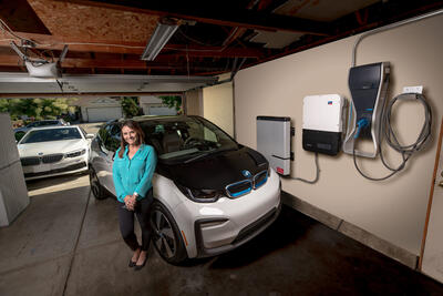 BMW Electric vehicle charging