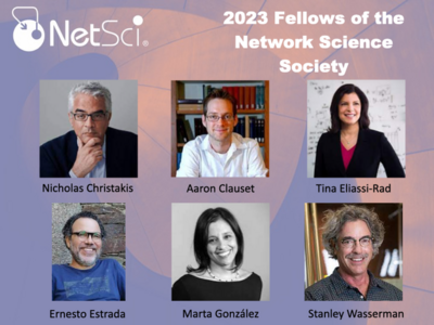  2023 Network Science Society Fellow headshots