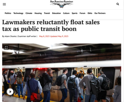 San Francisco Examiner - Egon Terplan