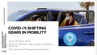 Shifting Gears in Mobility