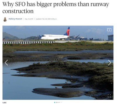 Why SFO Has Bigger Problems than Runway Construction